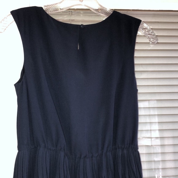 Ann Taylor Petite Pleated Flare Dress - Picture 6 of 11